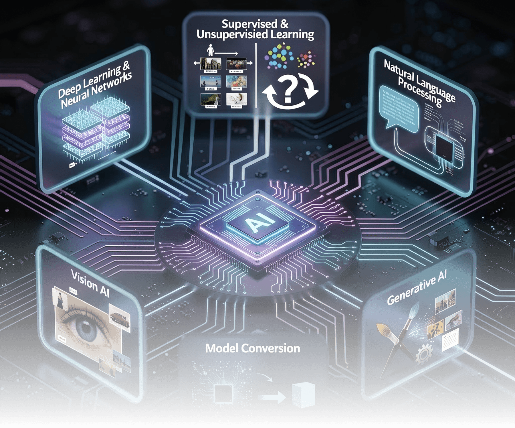 Machine learning 
and deep learning